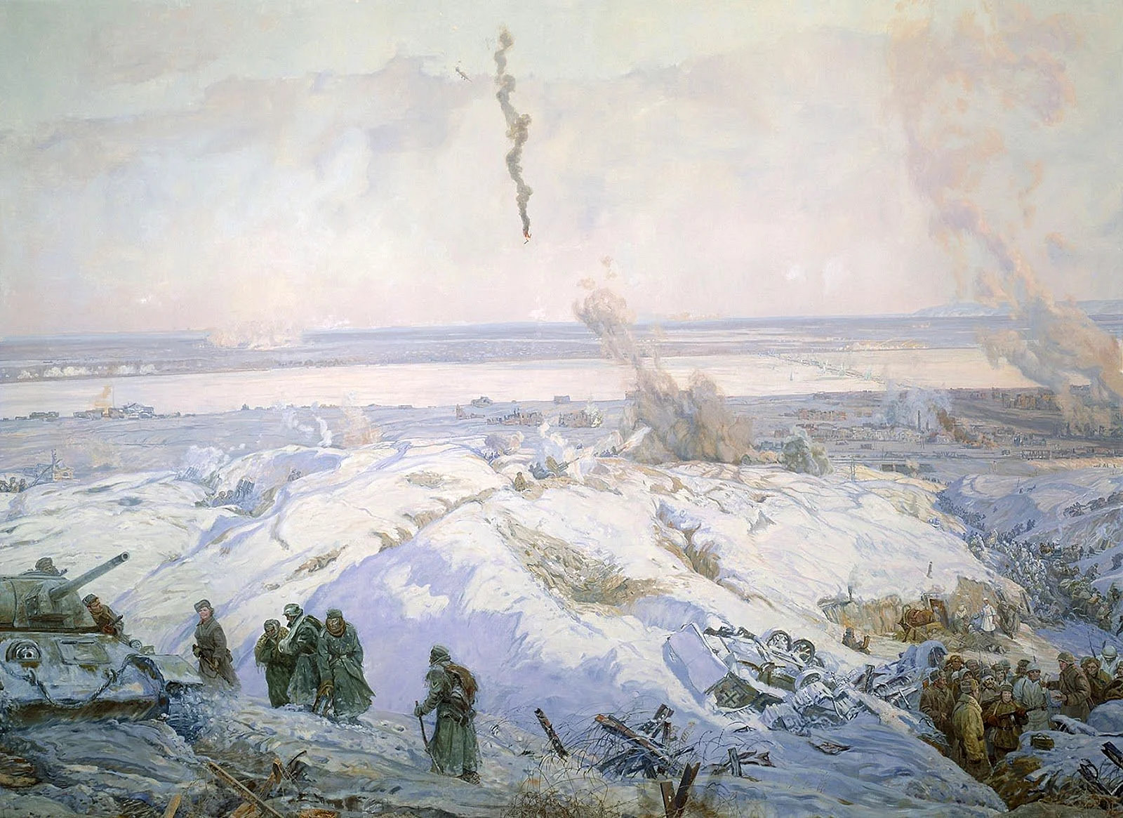 Финогенов художник Сталинградская битва