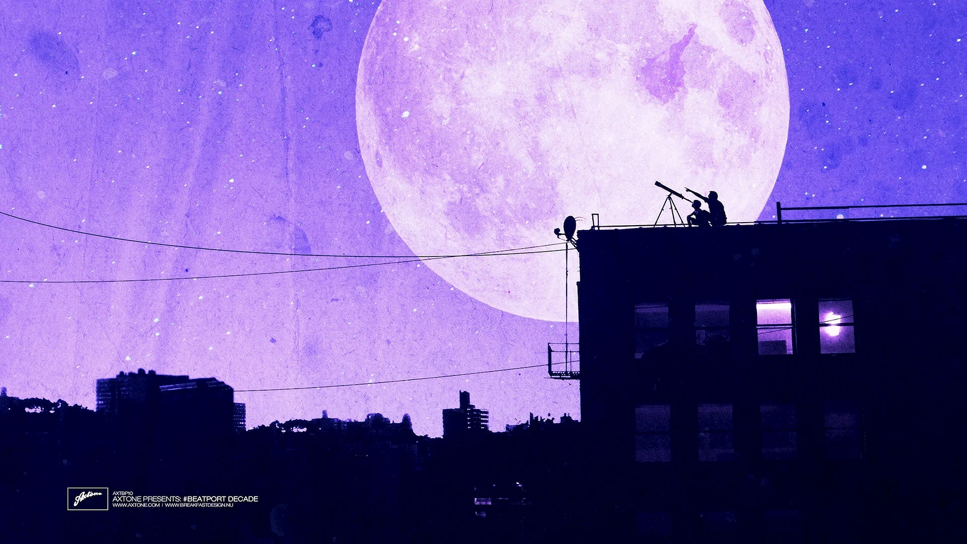 Фиолетовая Луна Эстетика