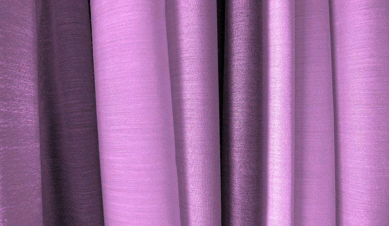 Фиолетовая ткань для штор
