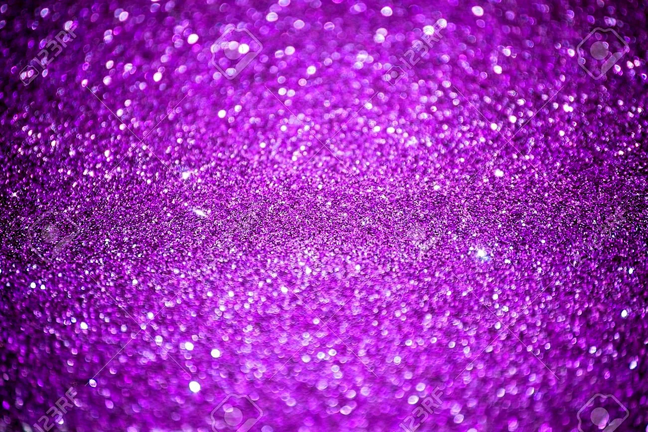 Фиолетовые блестки