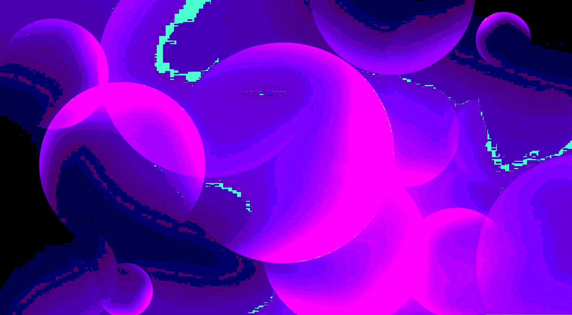 Фиолетовые пузыри