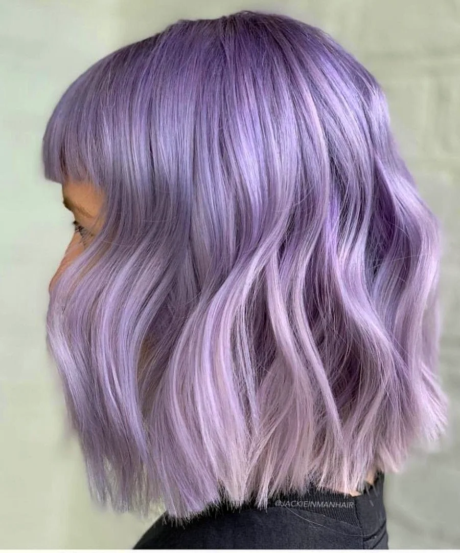 Фиолетовый блонд