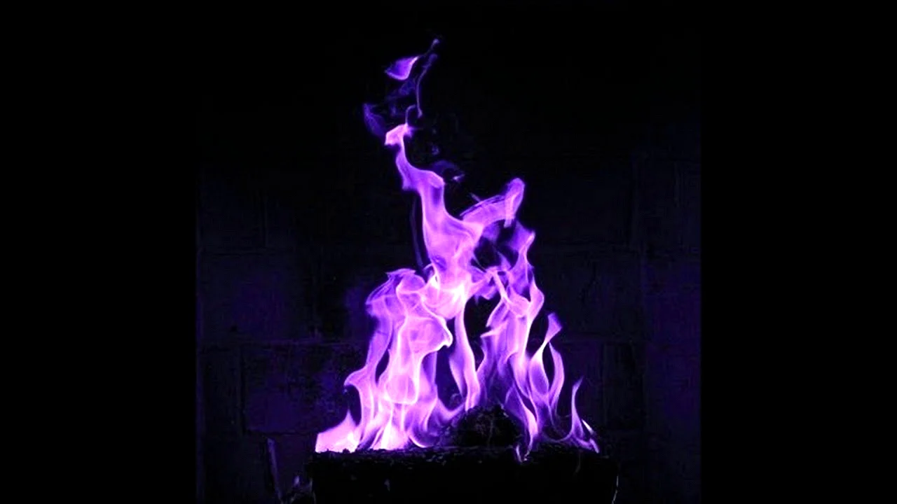 Фиолетовый огонь