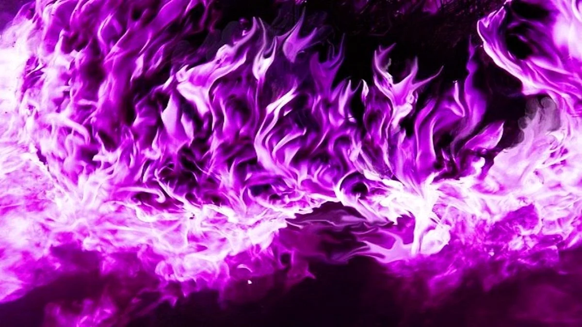 Фиолетовый огонь HD