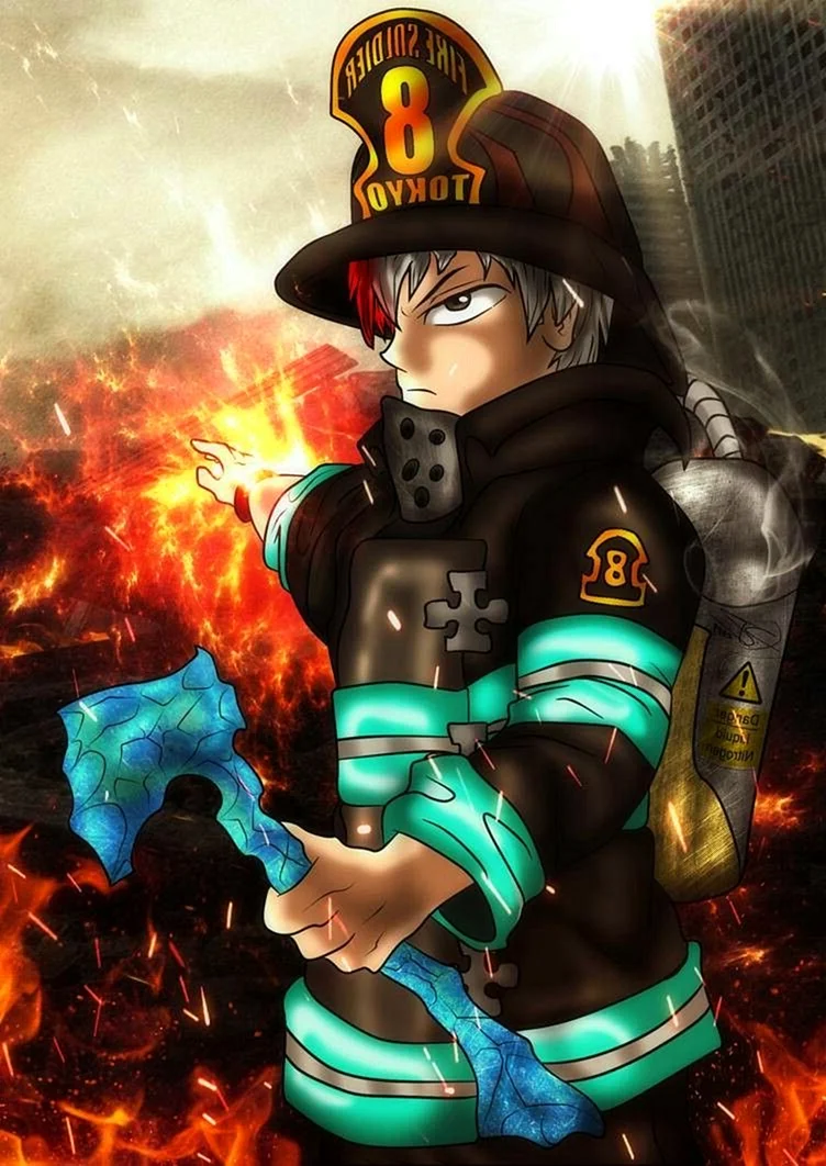 Fire Brigade of Flames аниме