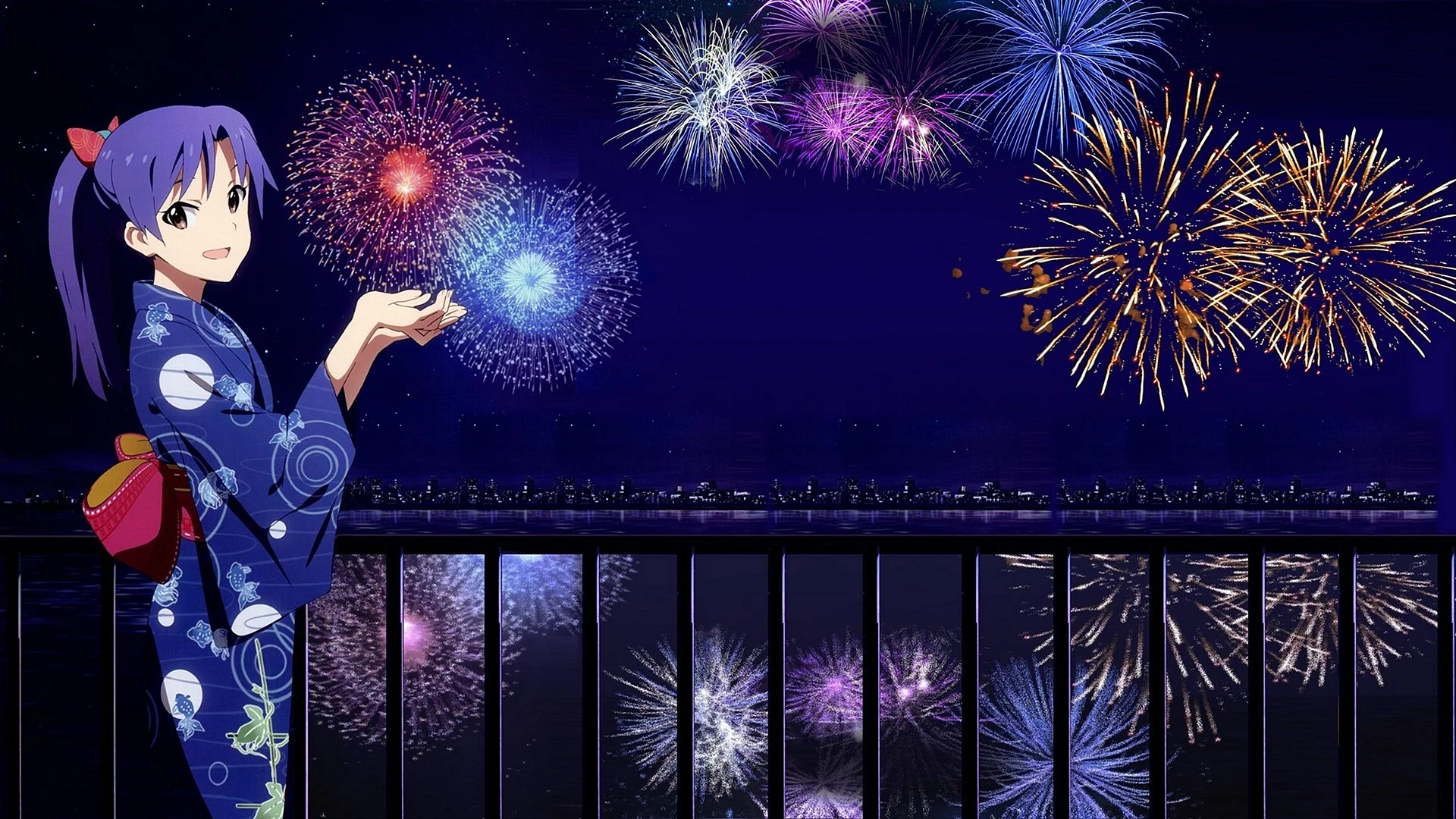 Fireworks Uchiage Hanabi аниме