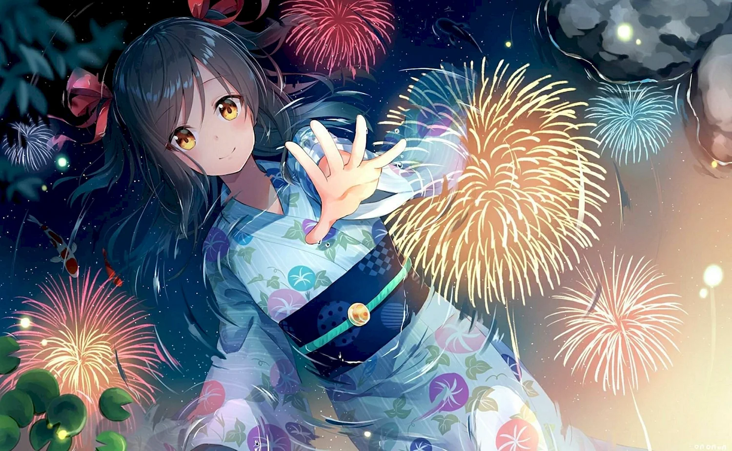 Fireworks Uchiage Hanabi аниме