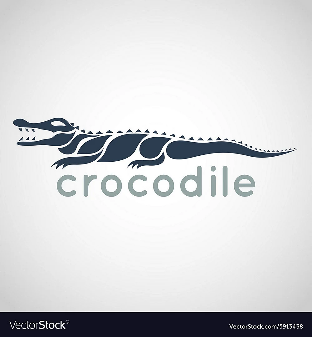 Фирменный знак с крокодилом