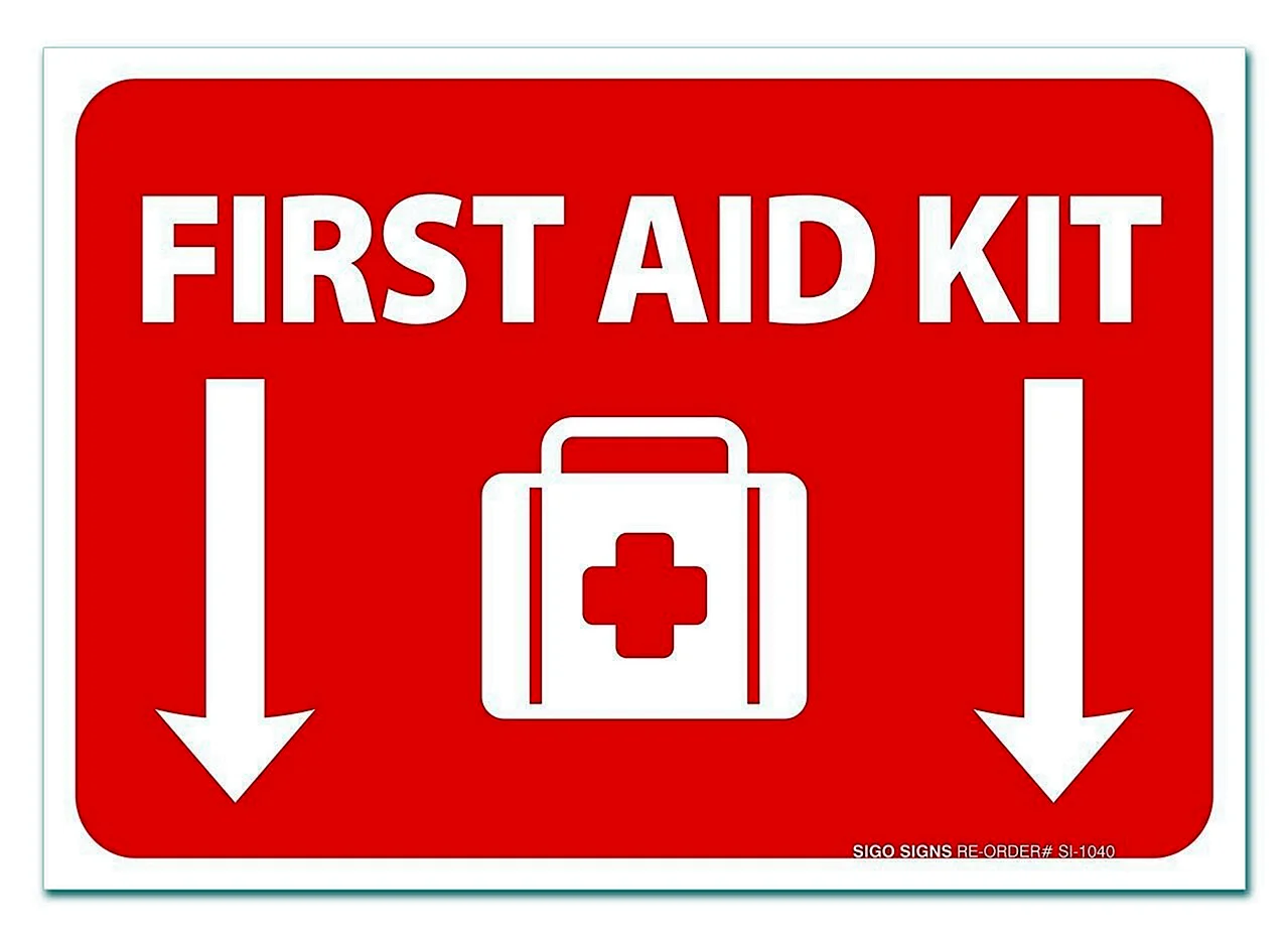 First Aid Kit sign