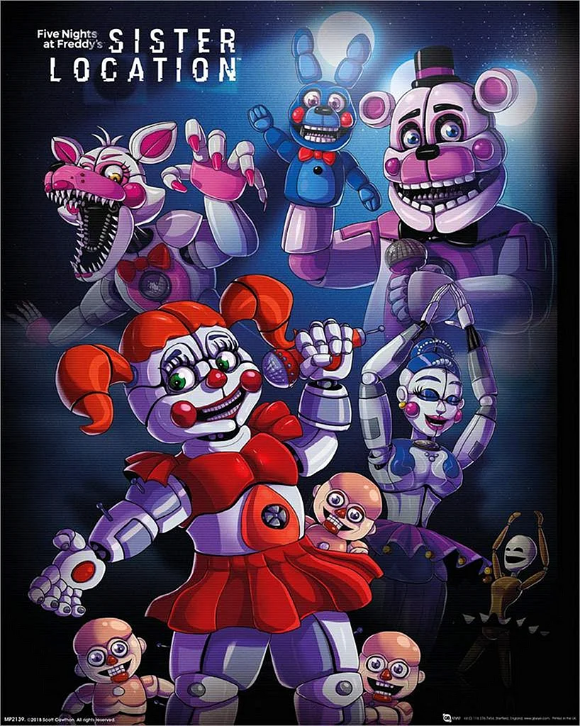 Five Nights at Freddy's 5 sister location Фредди