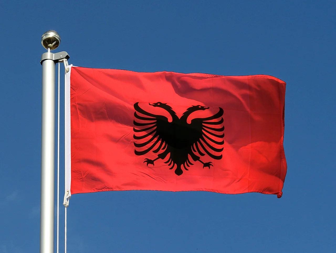 Флаг Албании тирана