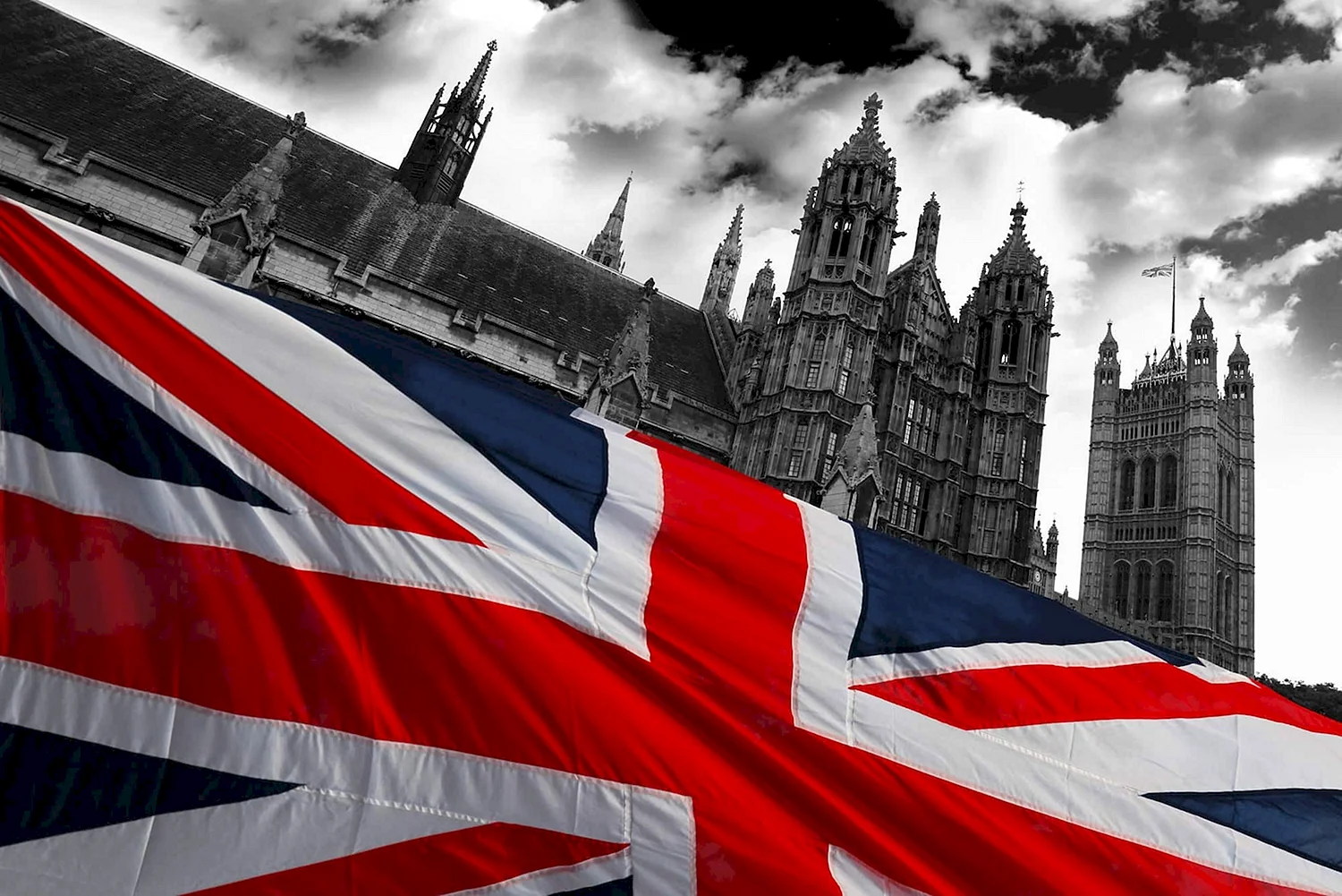 Флаг Англии и Великобритании