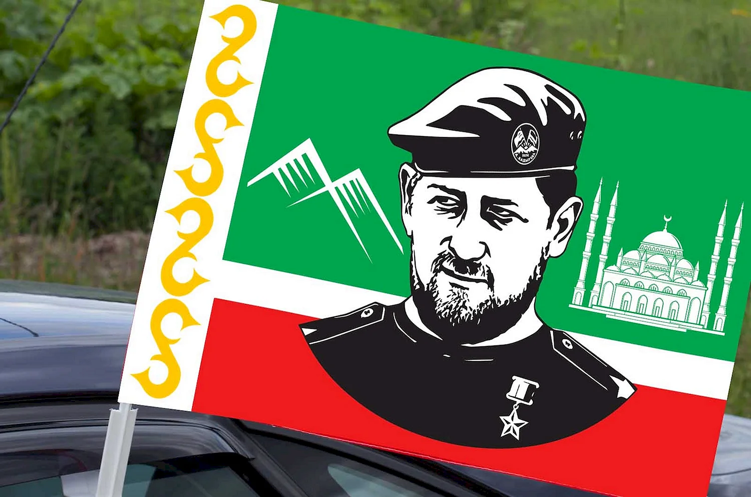 Флаг Чечни Ахмат