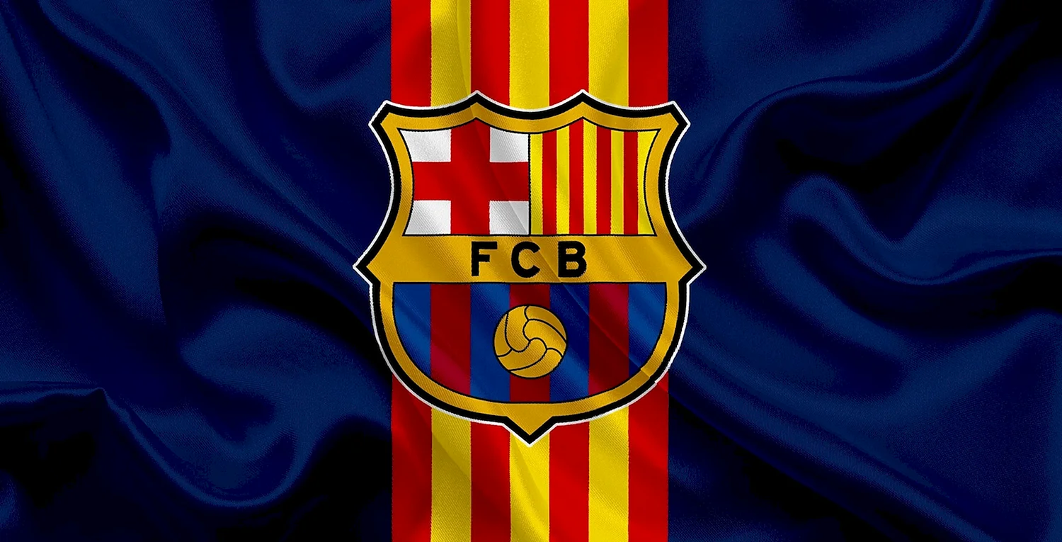 Флаг футбольного клуба Барселона