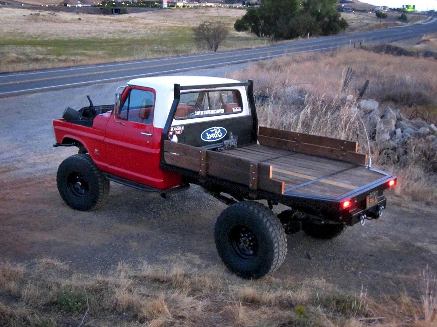 Flatbed Ford Pickup