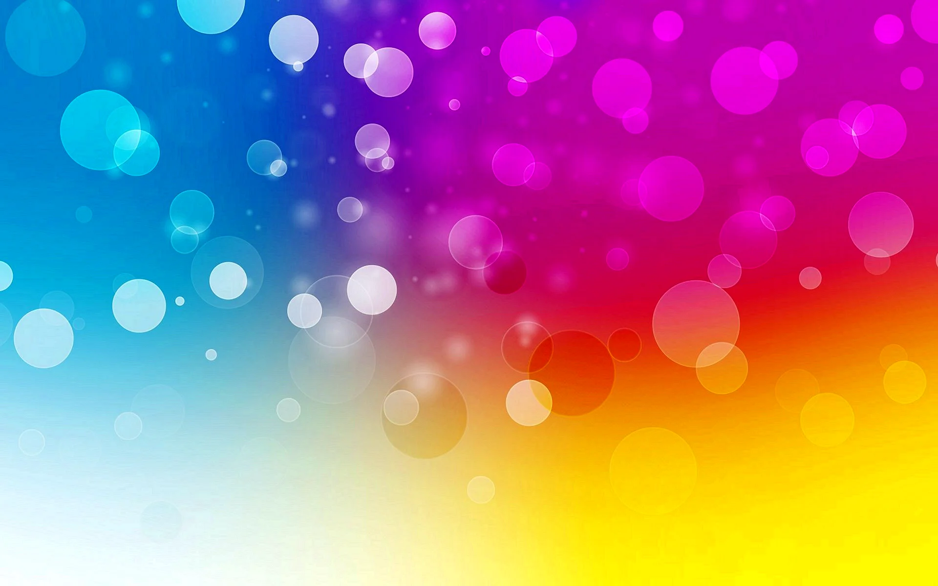 Фон пузыри разноцветные