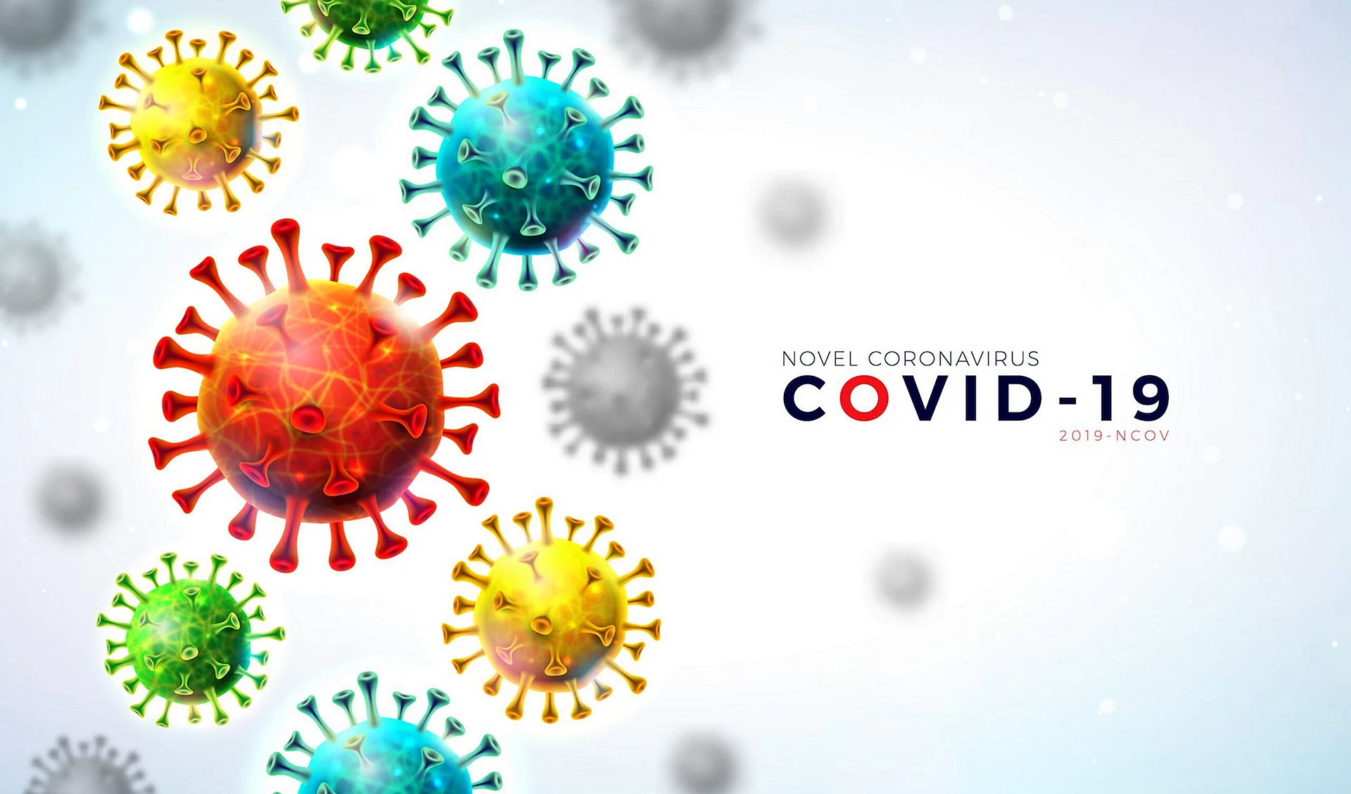 Фон вирус коронавирус