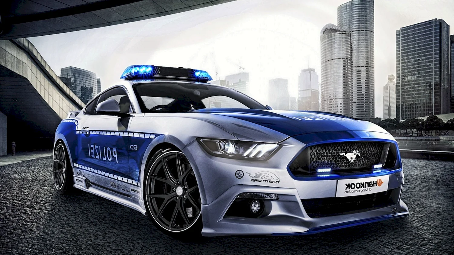 Ford Mustang полицейский