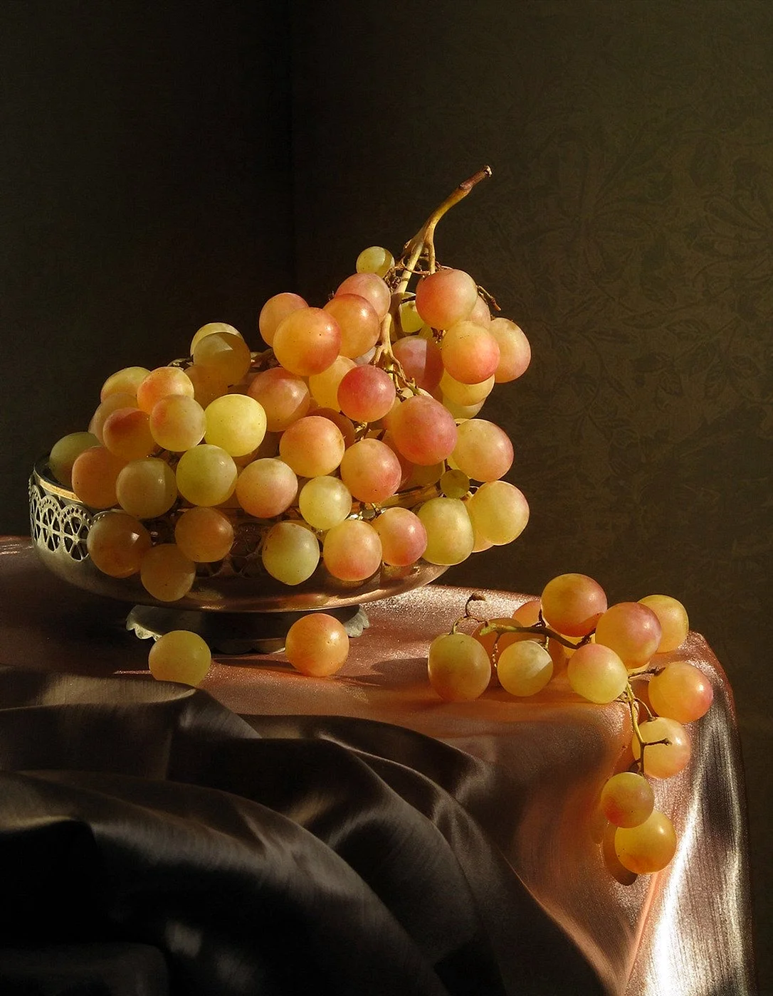 Фотонатюрморты с виноградом