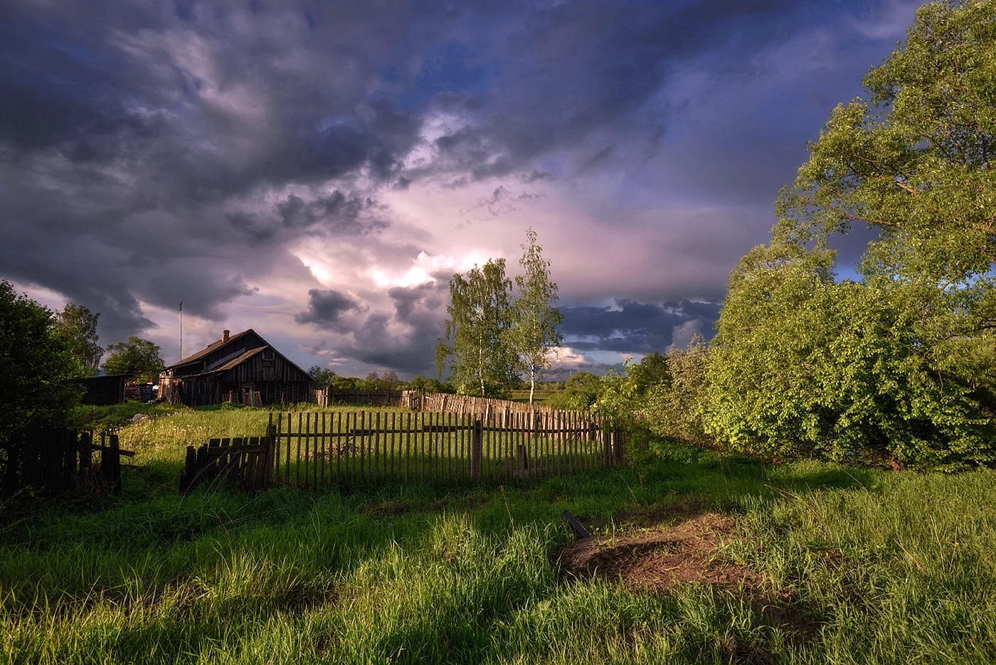 Фотопейзажи белорусских деревень