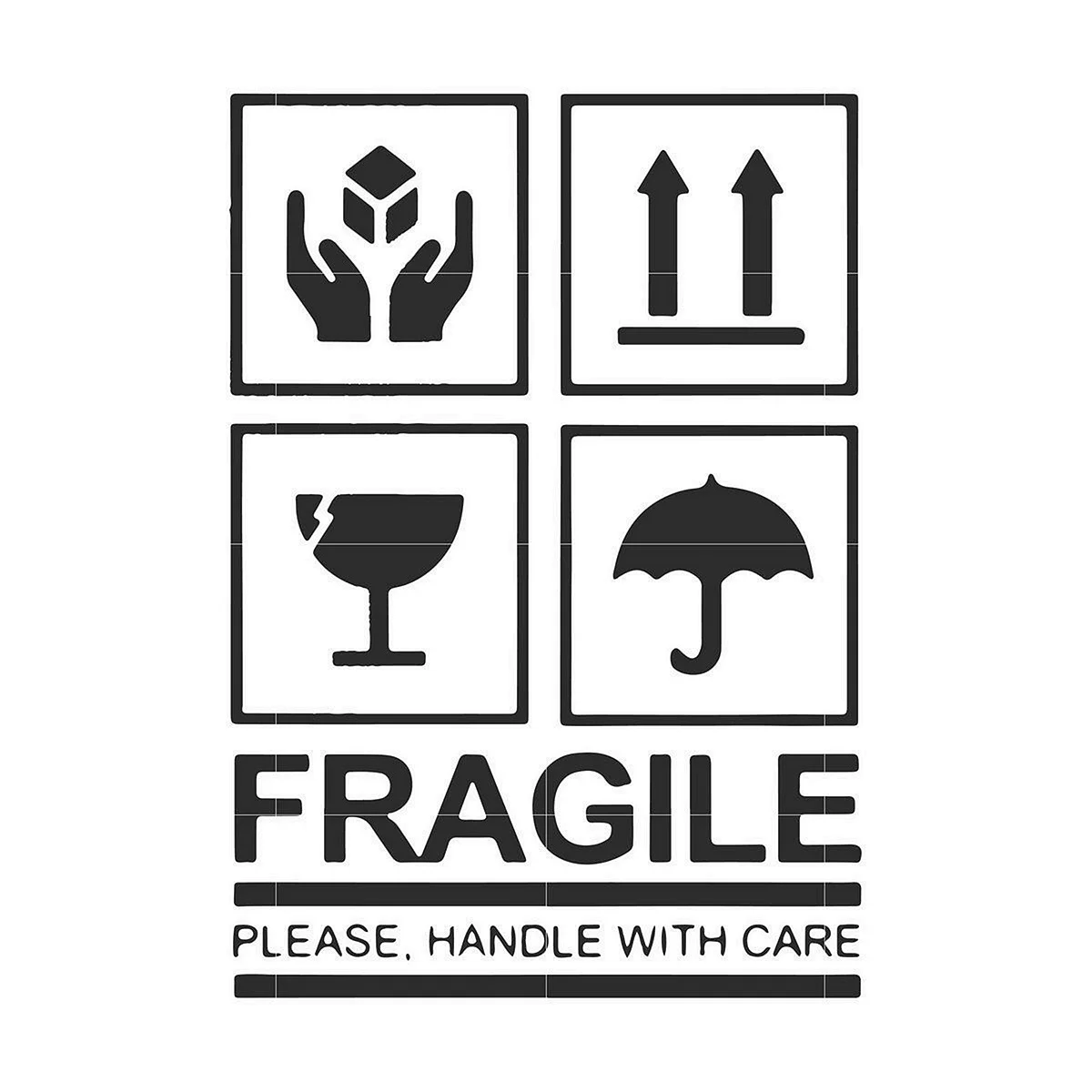 Fragile маркировка
