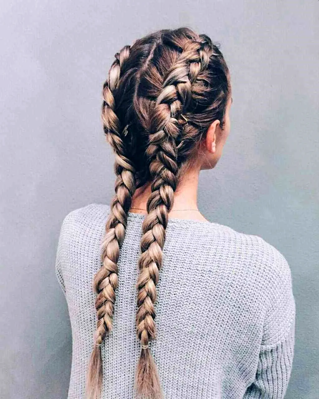 Французские косички Boxer-Braids