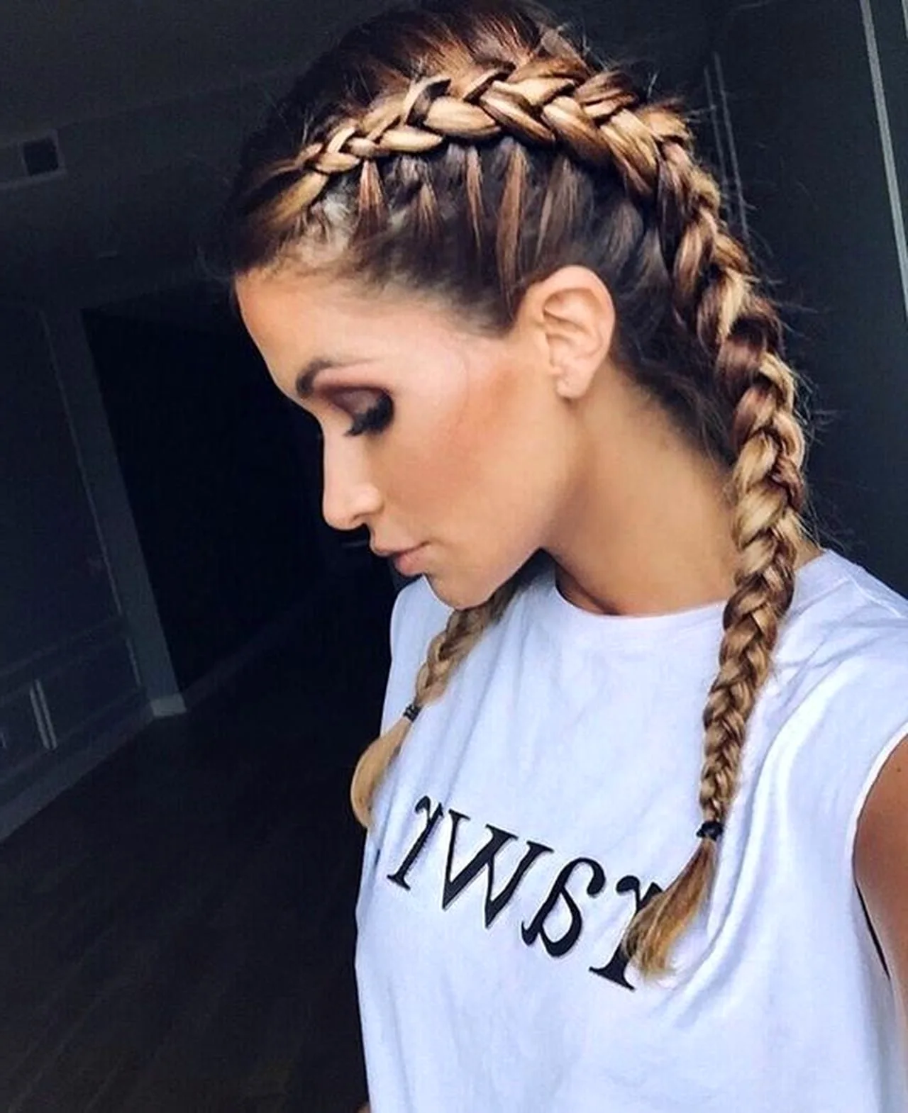 Французские косички Boxer-Braids