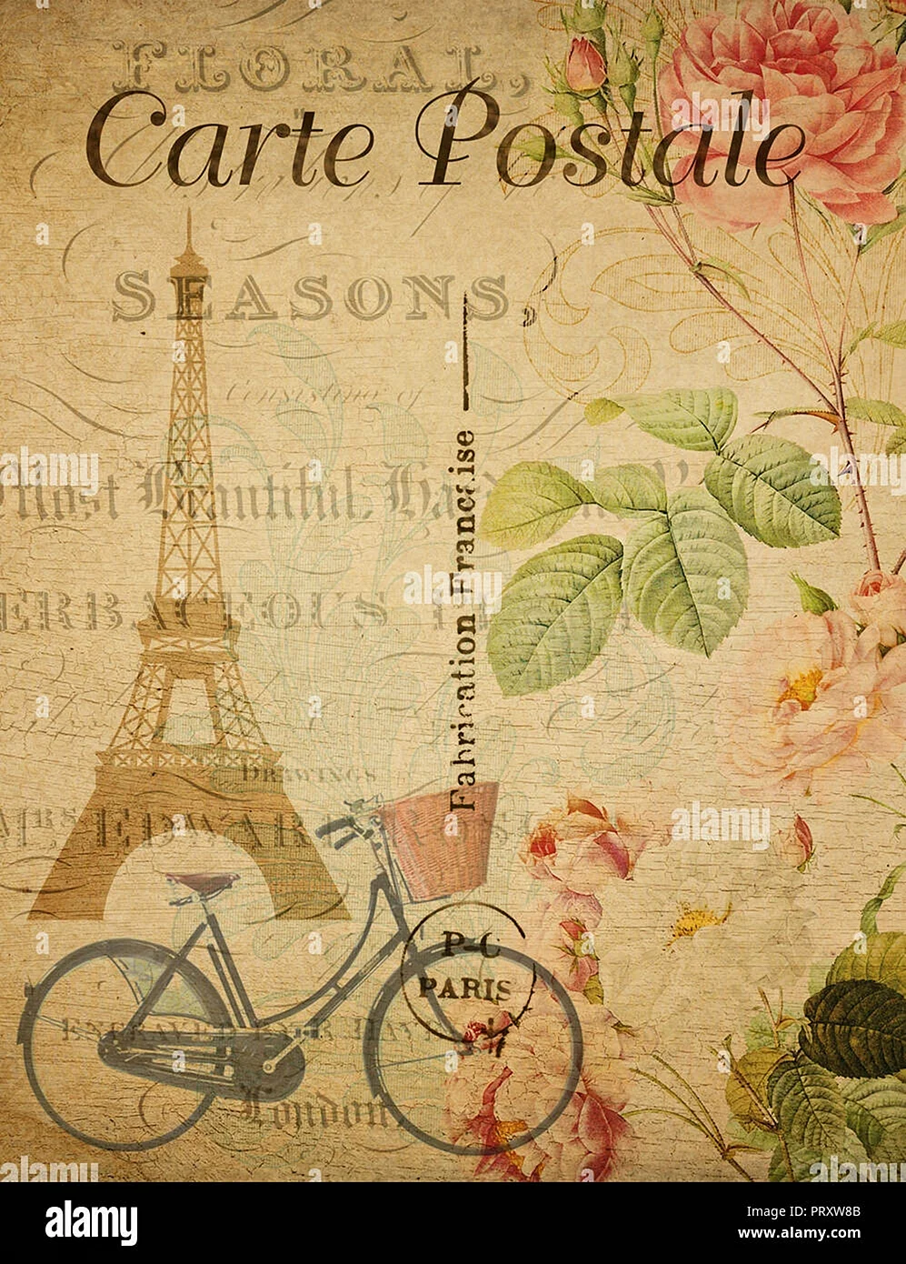 Французские открытки Винтаж