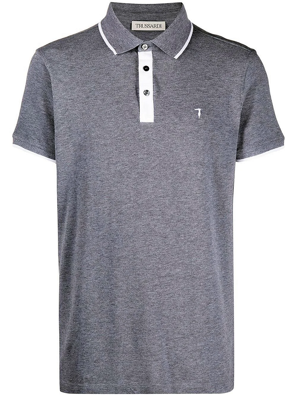 Fred Perry Grey Polo Twin Tipped
