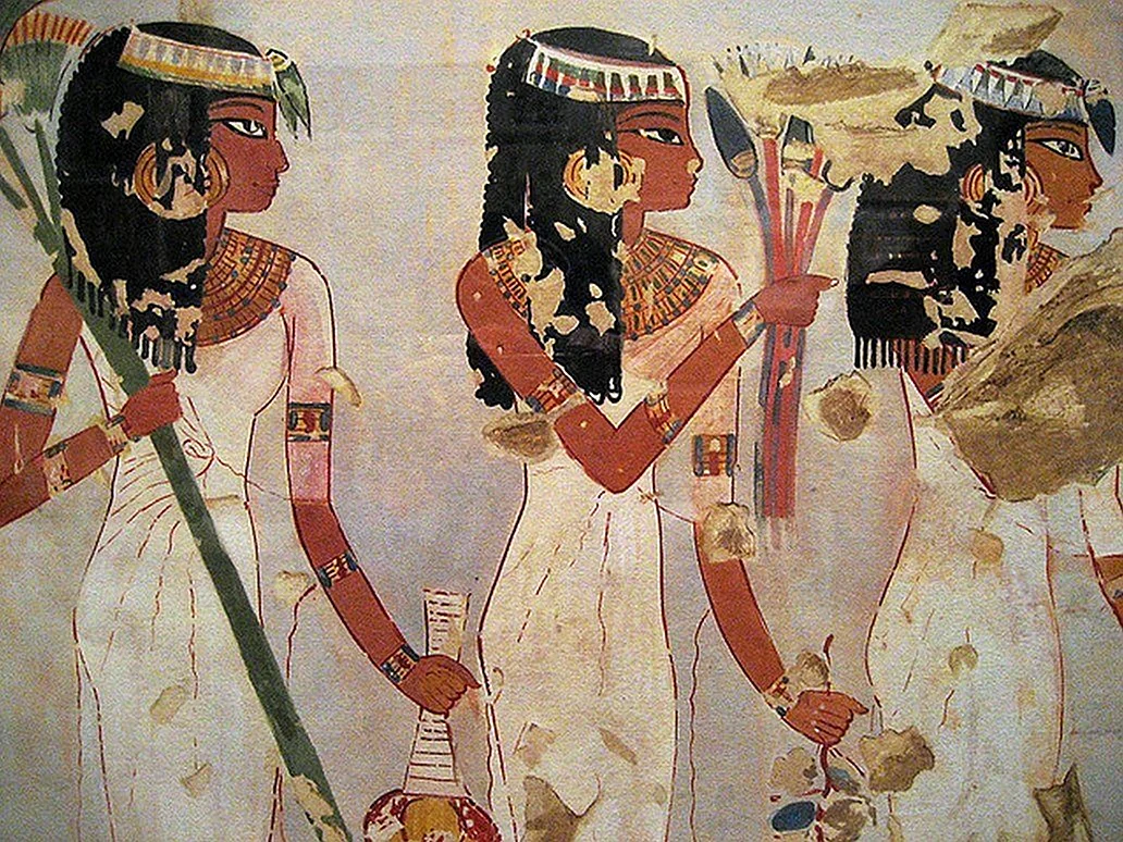 Freski egipet древние египетские фрески
