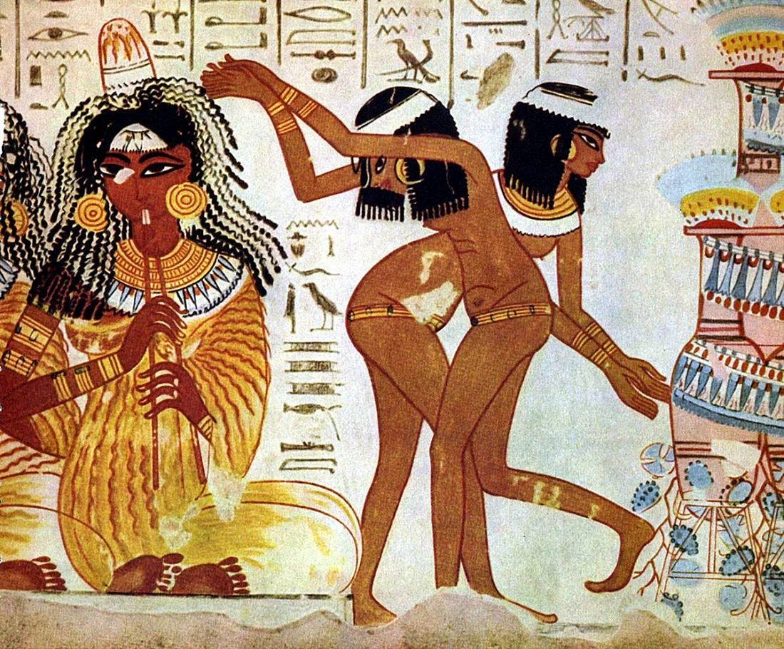 Фрески гробницы Нахта жреца Амона