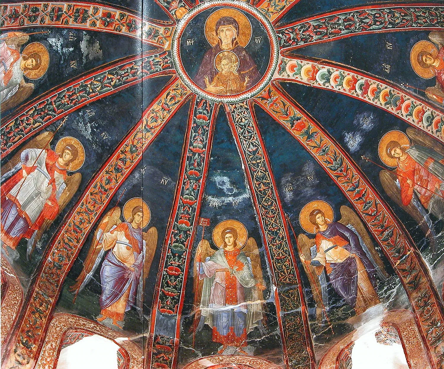 Фрески монастыря хора в Константинополе