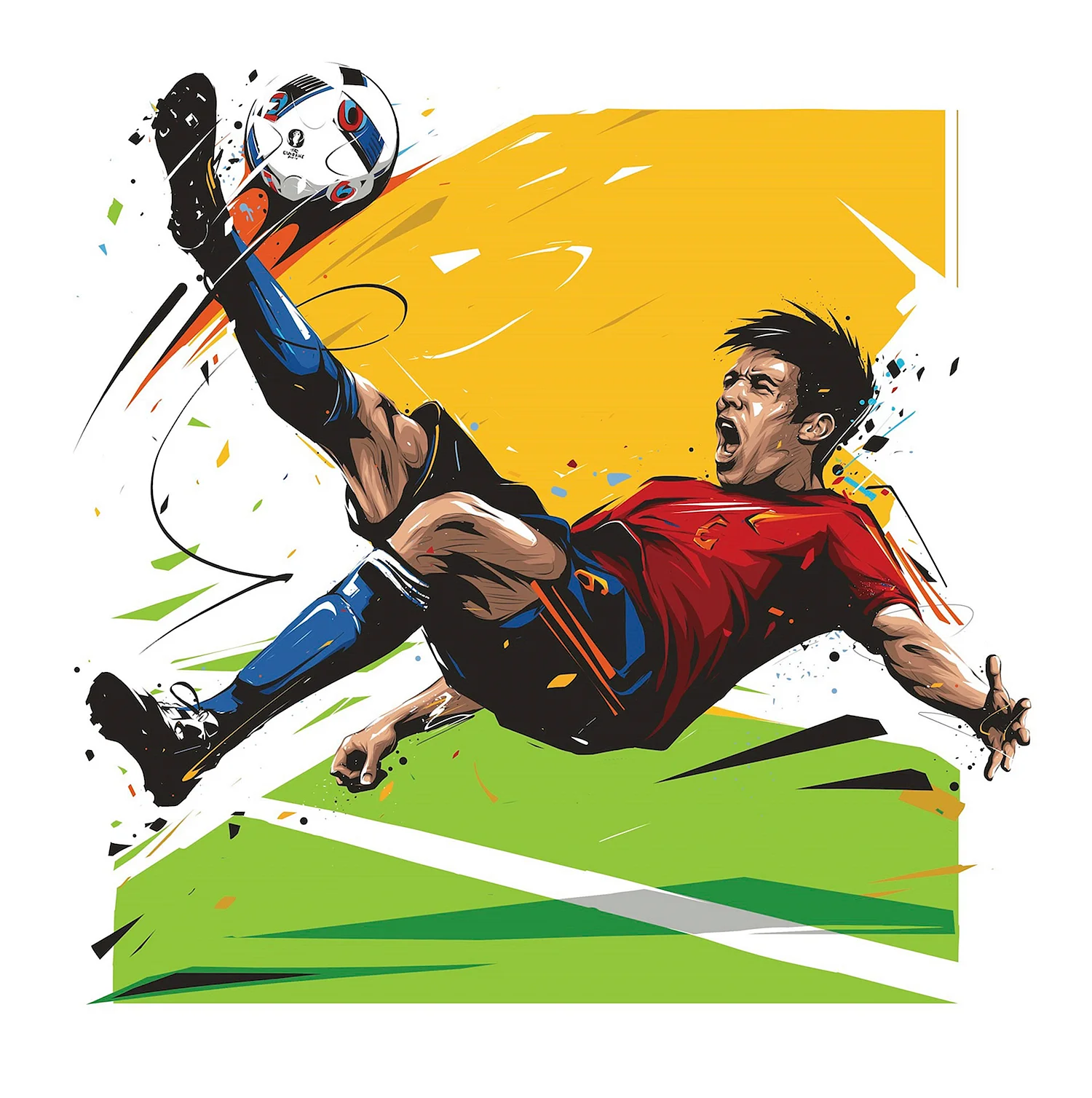 Футбол иллюстрация