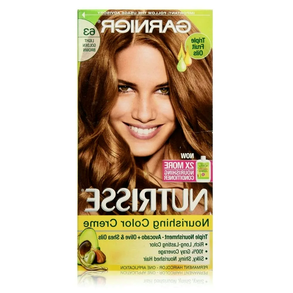 Garnier краска Golden Mahogany Brown