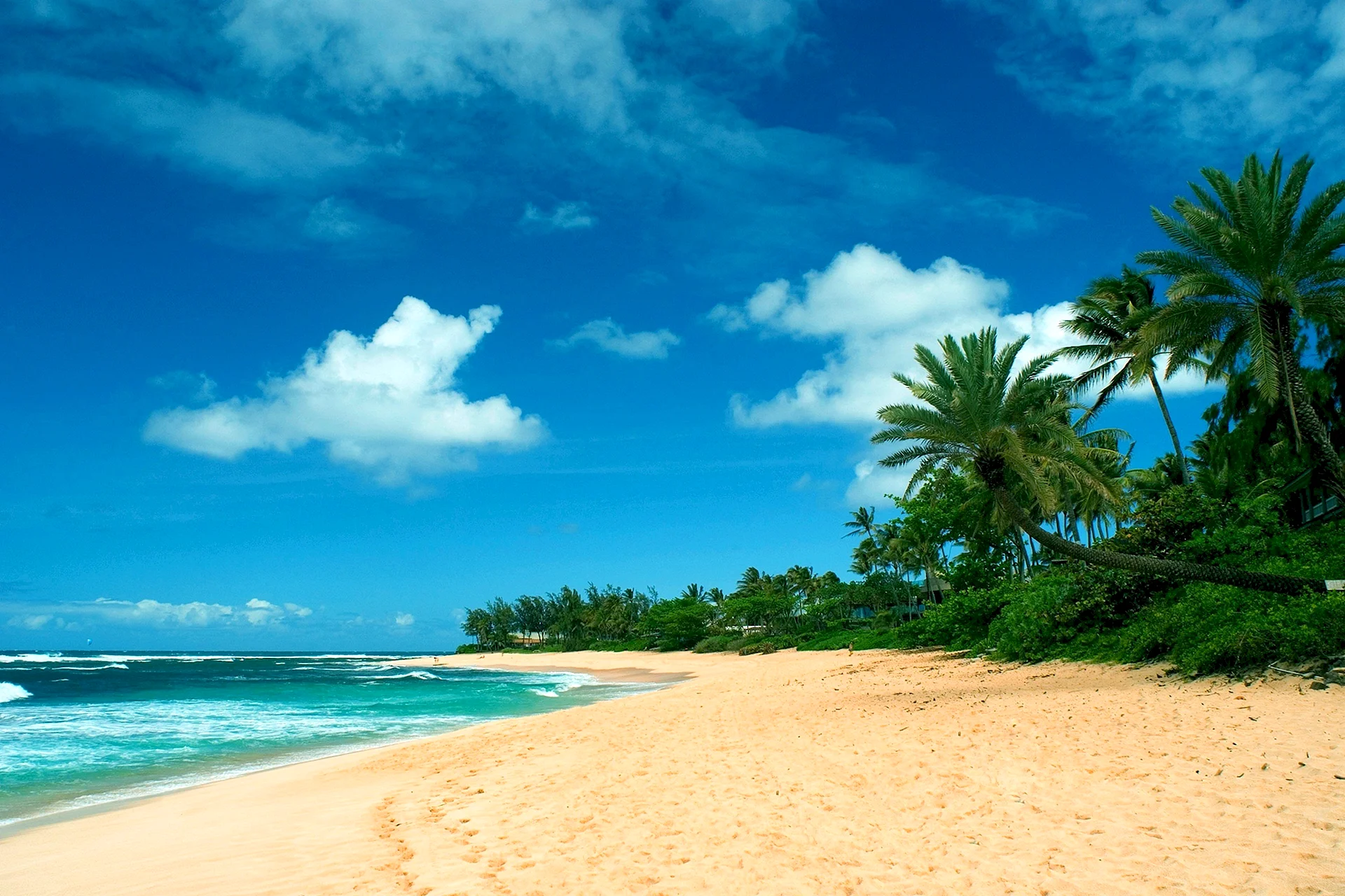 Гавайи пляж