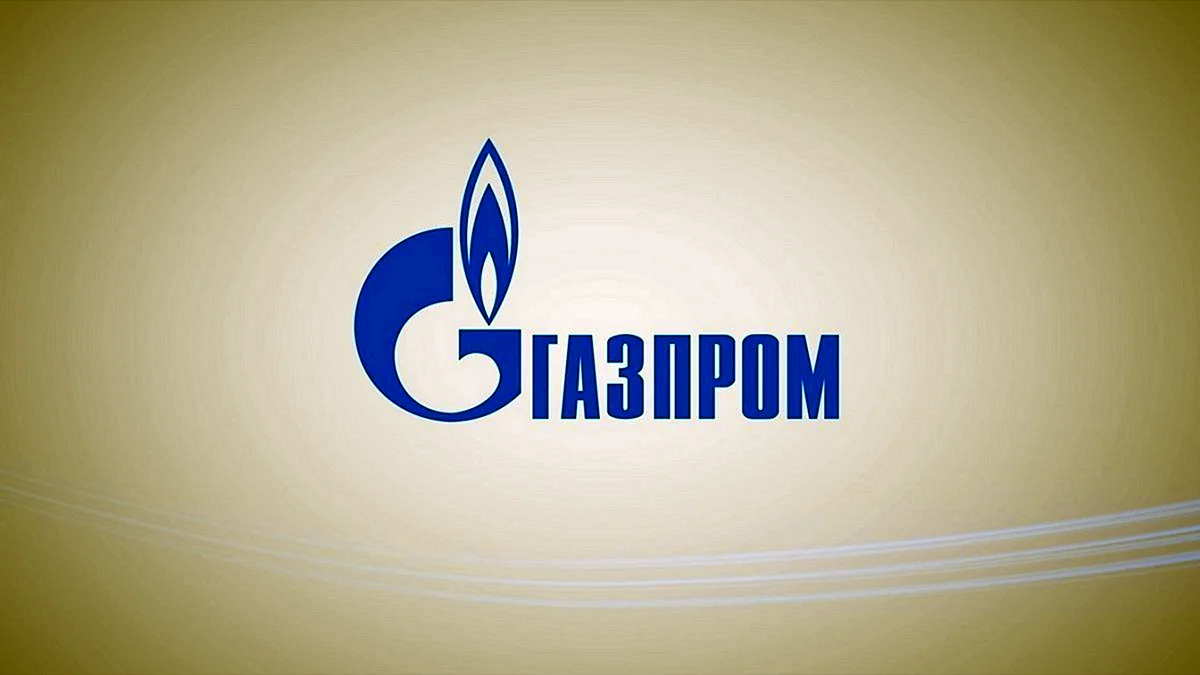 Газпром логотип