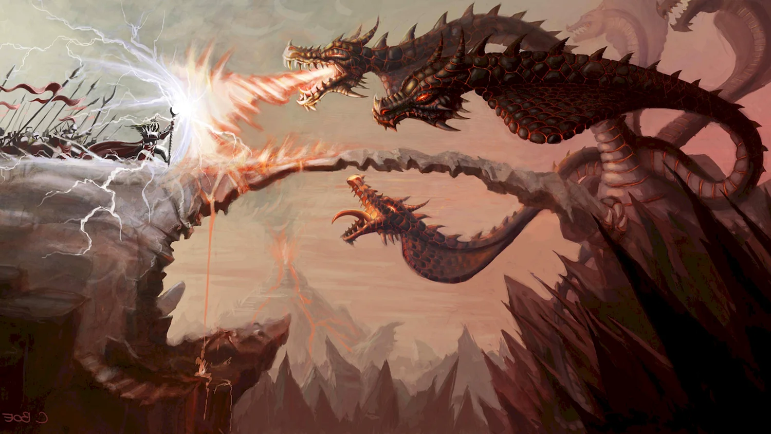 Гидра виверна дракон