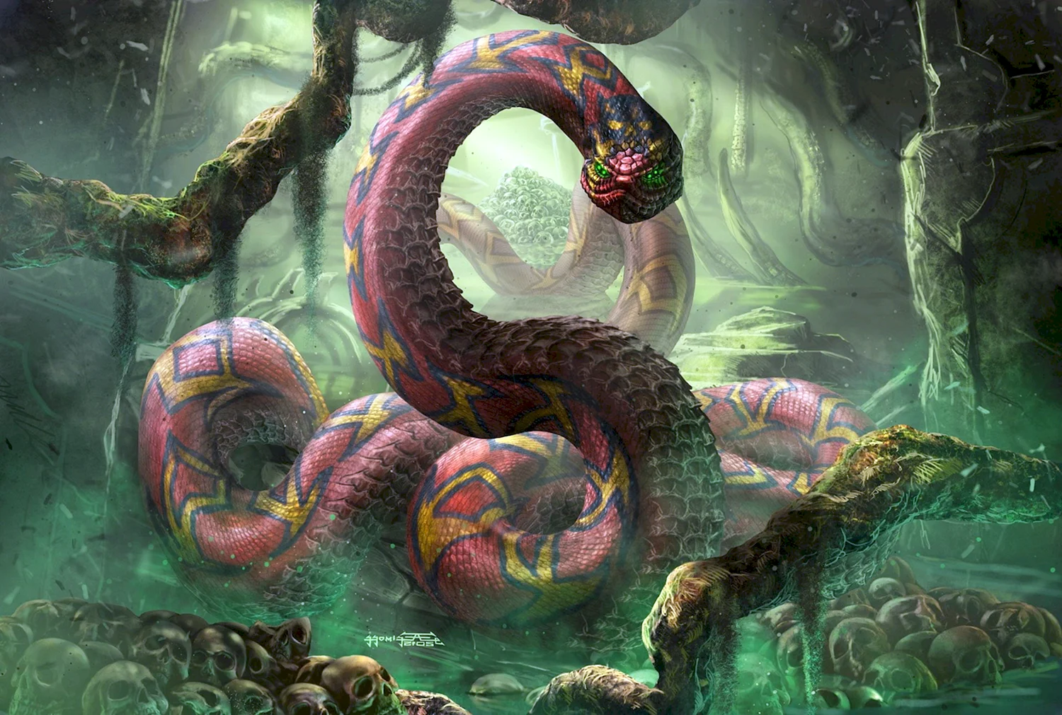 Гигантофис змея