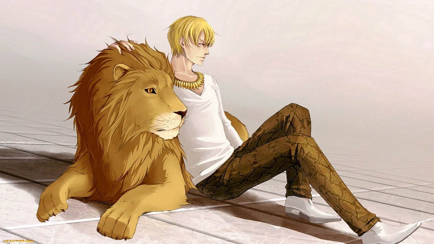 Гильгамеш со львом