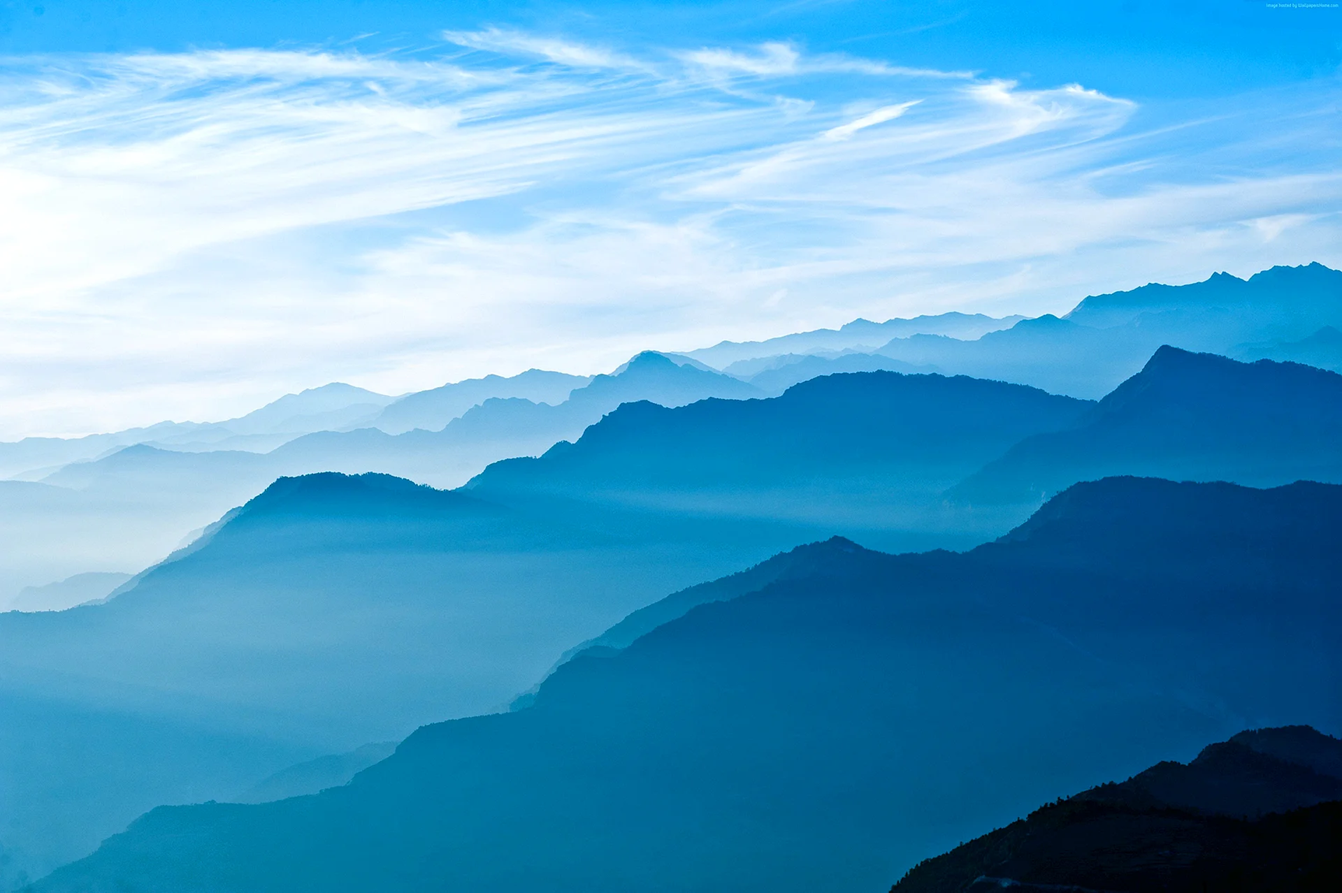 Гималаи голубые горы