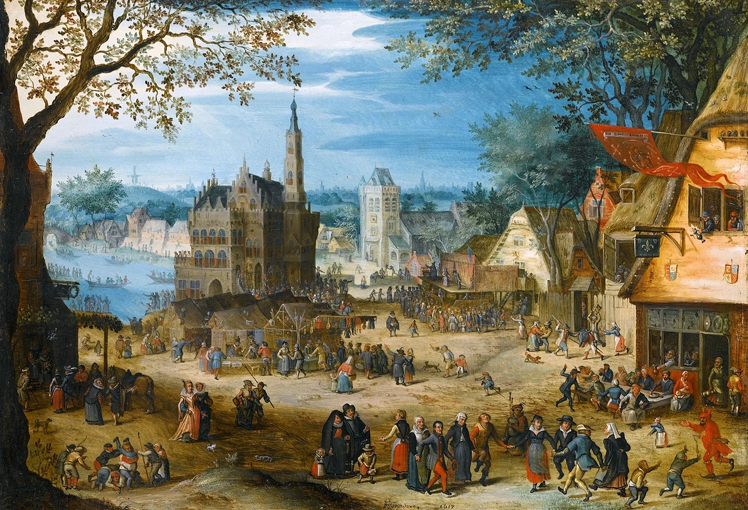 Голландия картины Возрождения 17в
