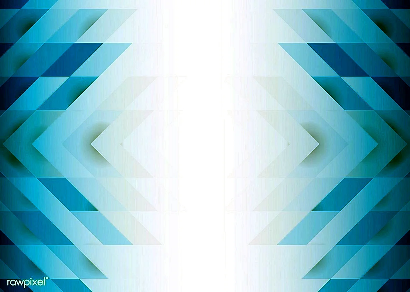 Голубой геометрический фон для баннера