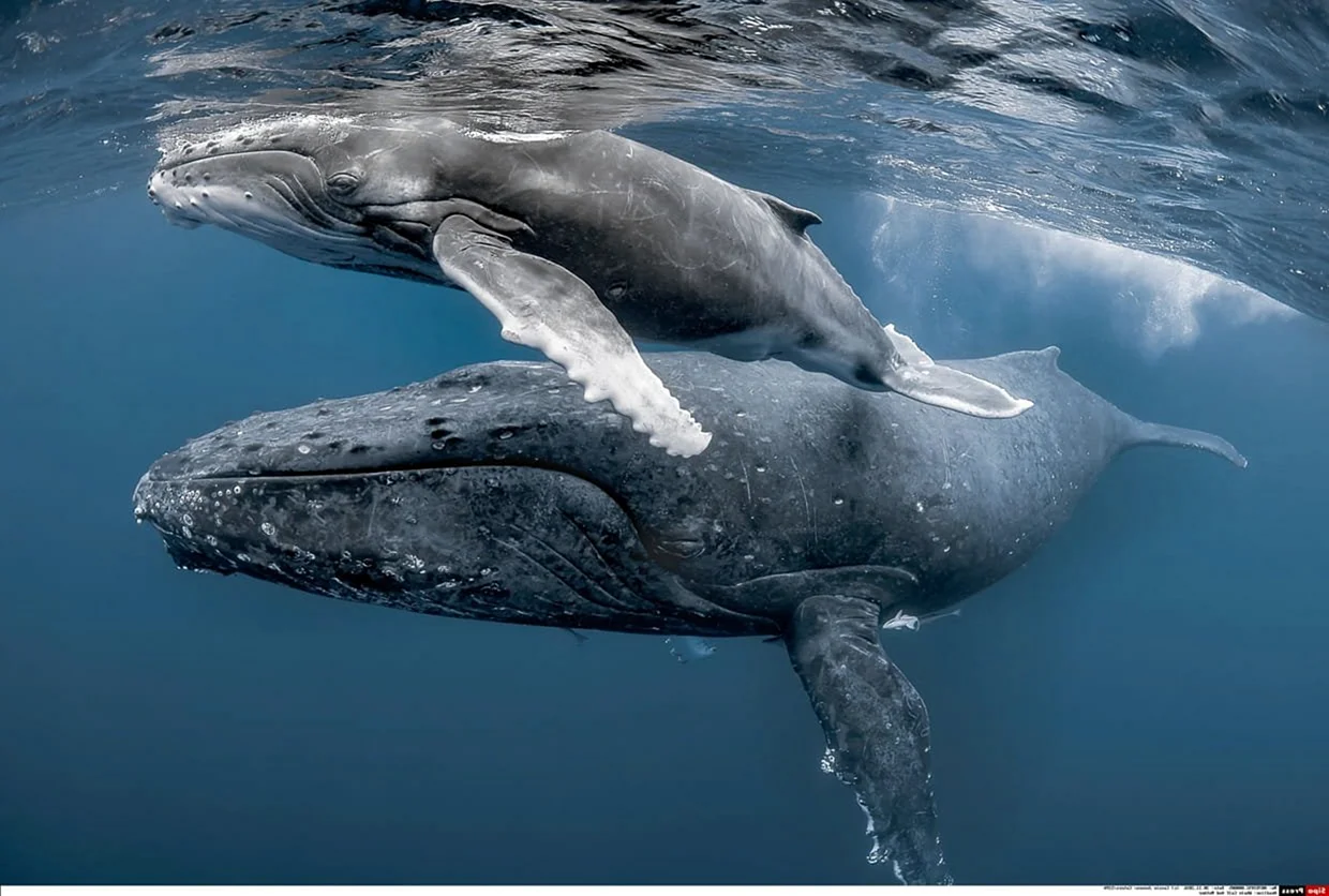 Голубой кит млекопитающее