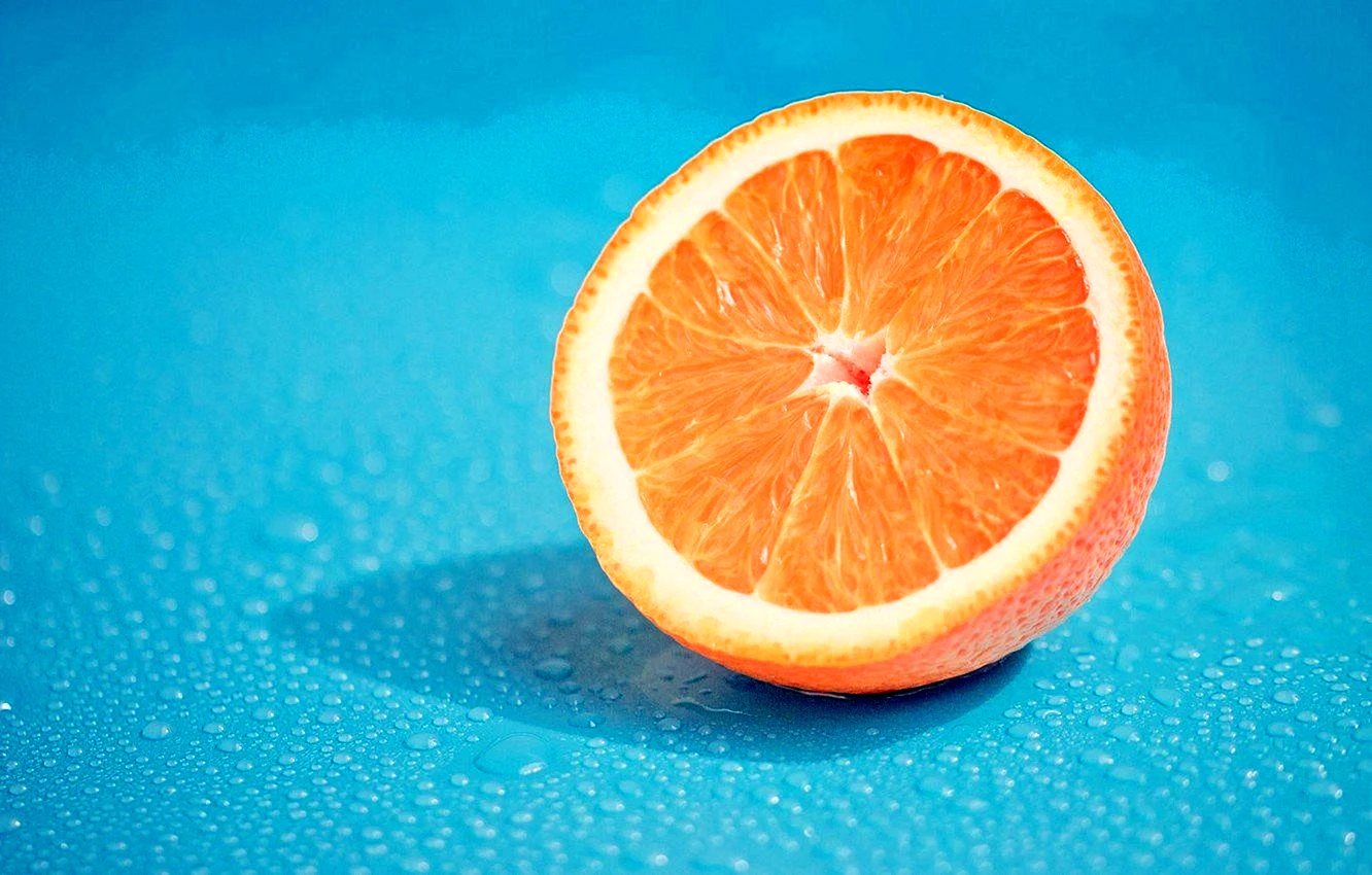 Голубой померанец апельсин