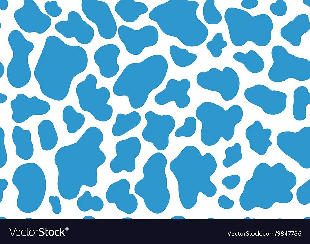 Голубые пятна коровы