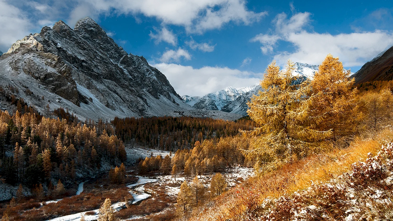Горный Алтай горы осень
