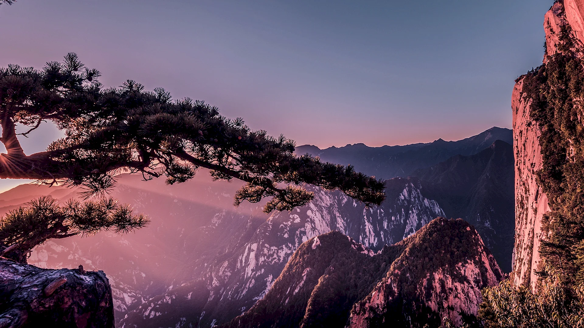 Горы Хуаншань, Китай