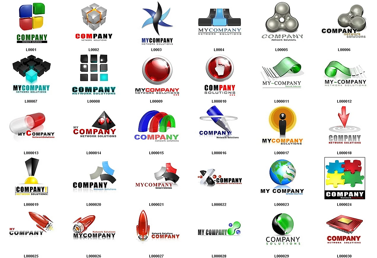 Готовые логотипы для фирмы