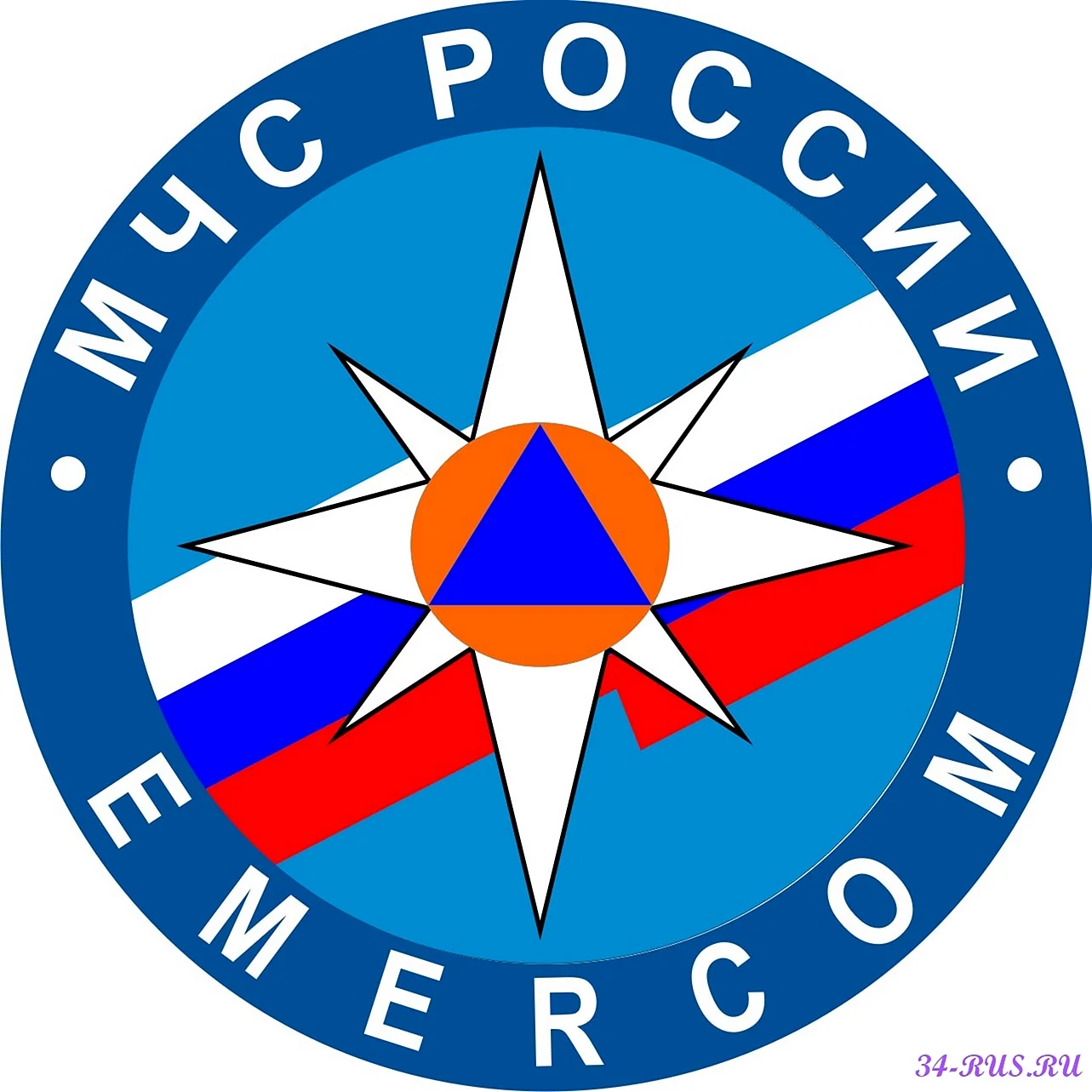 Гражданская оборона МЧС России эмблема