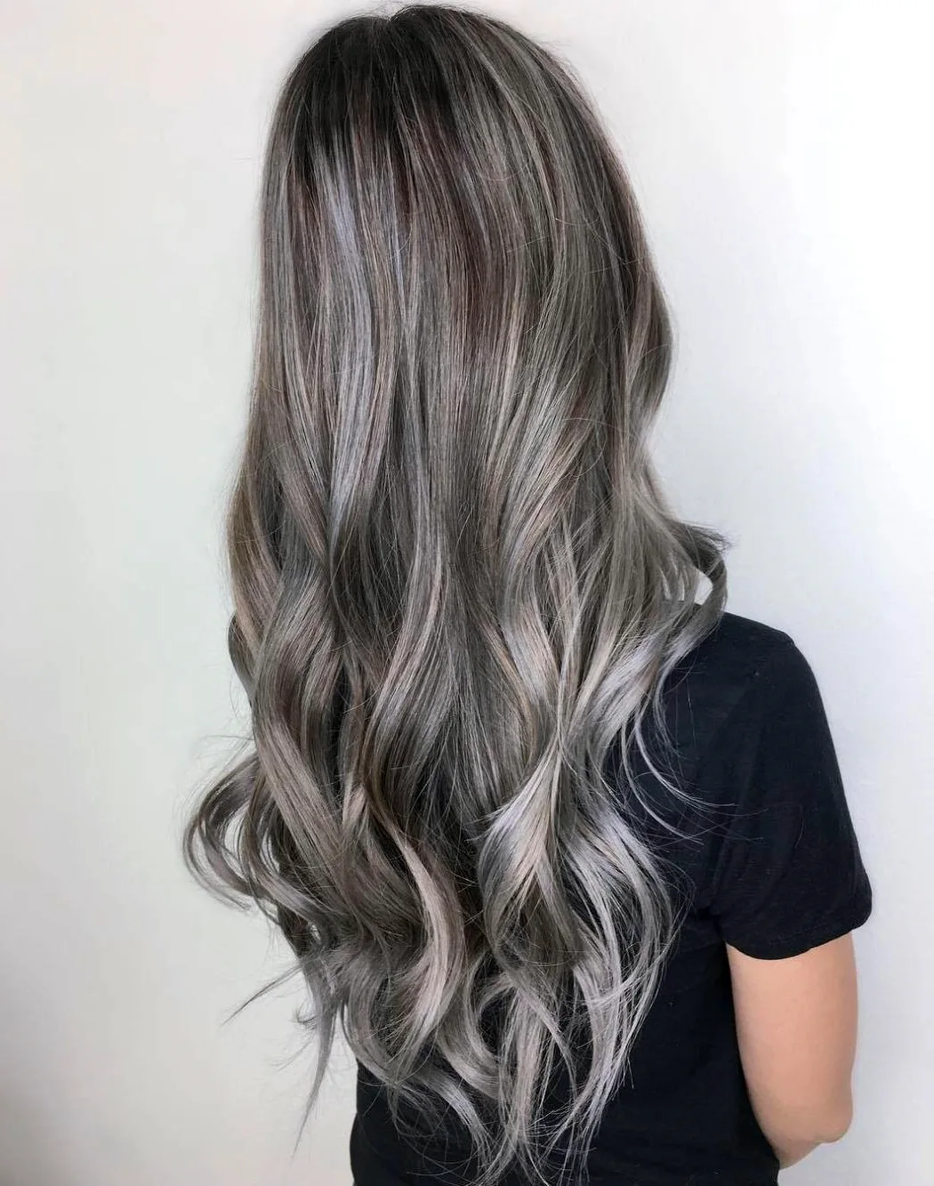 Grey Balayage